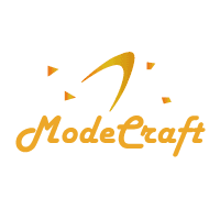 A logo of modecraft